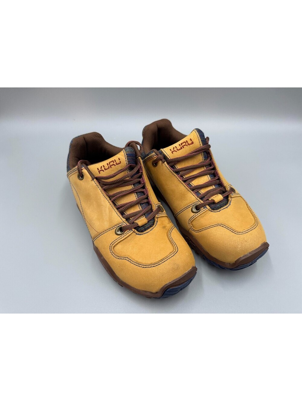 Women’s Kuru Krurz II Leather Comfort Hiking Shoe Golden Wheat & Brown US Size 7